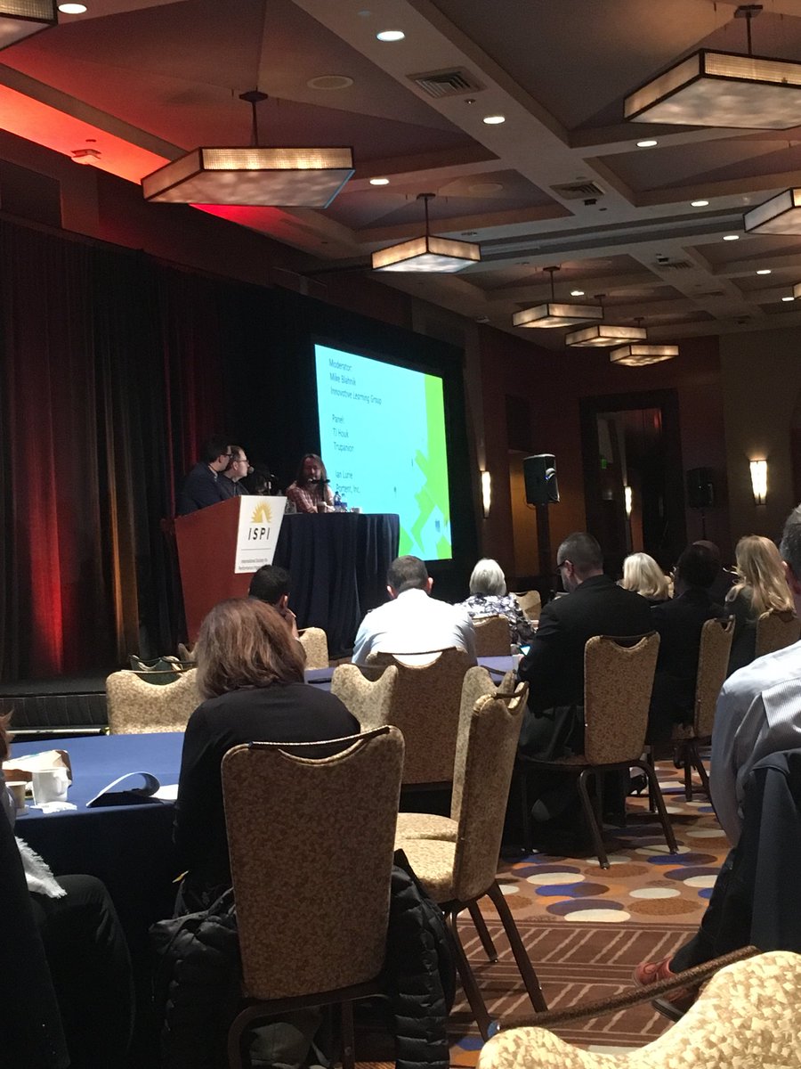 USCGPTC's tweet photo. #ISPI2018 Executive Buzz- great panel sharing wisdom https://t.co/IszplmUo0J