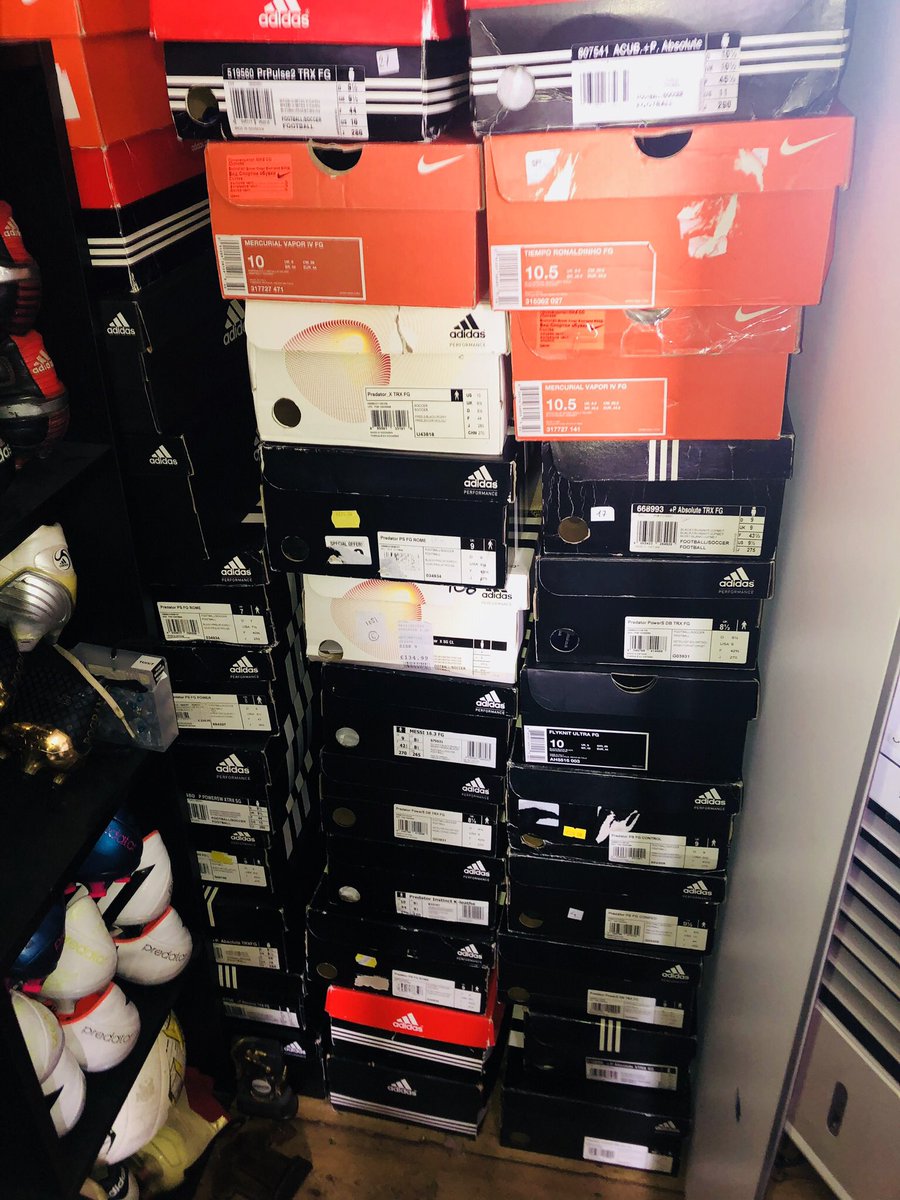 predcollection's tweet photo. Have a look at our Instagram predcollection showing all our latest additions to our collection @AdidasOwners @adidasfootball @adidasfootball @AdidasLondon @predcollective @BWBOOTSUK @ClassicBootsM #heretocreate https://t.co/cIGmIZpjEq