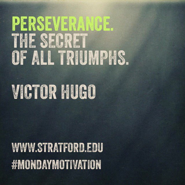 A new week with new challenges. What will you accomplish? (TM) #MondayMotivation