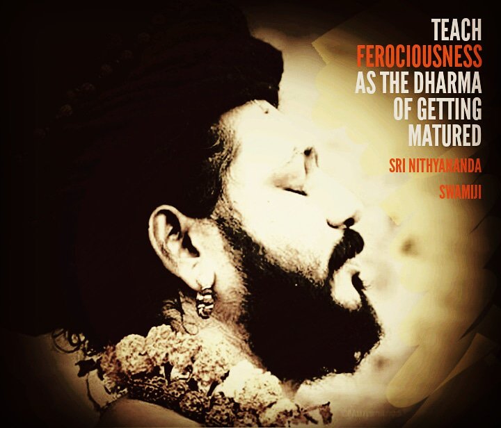 gopikananda's tweet photo. #Ferociousness H.H Avatar Paramahamsa #Nithyananda Swamiji
Children from a young age should be taught to be Ferocious with their stupidity! Not given psychological solutions that only Legitimize the stupidity, the non-existing problems!
เฅเฅเฅเฅเฅเฅเฅเฅเฅเฅเฅเฅเฅเฅเฅ https://t.co/Ctqmkt2061