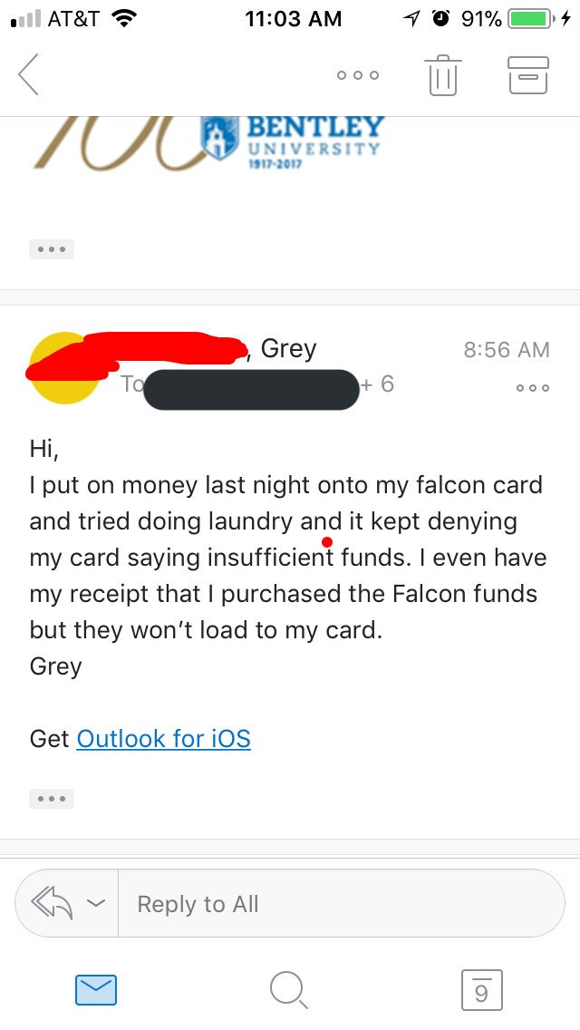 BHo0O0's tweet photo. So someone accidentally hit “reply all” to an email and now all of Bentley has taken full advantage. Thought I’d share some personal favorites #PrayforGrey https://t.co/lZ2Tdd139R