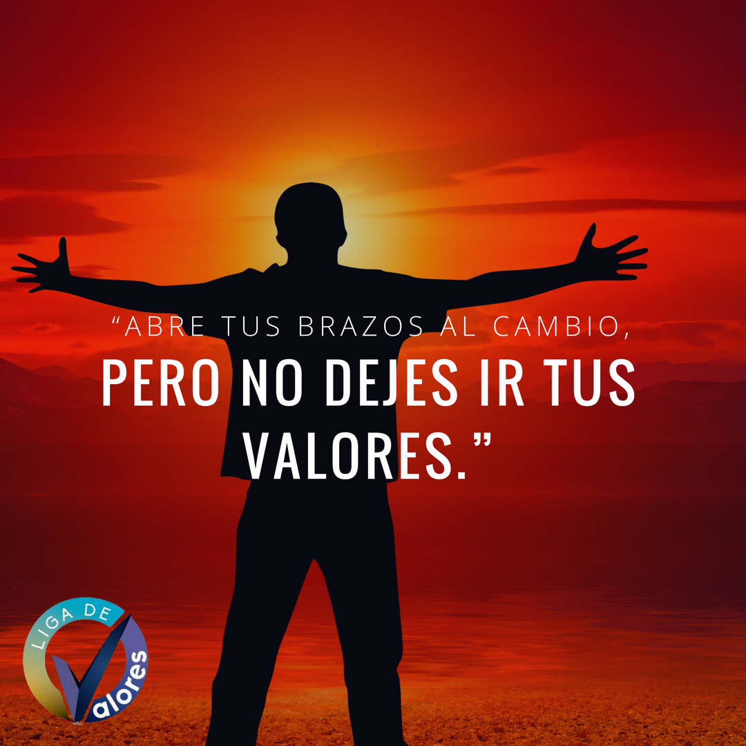 LigaDeValoresEC's tweet photo. Abre tus brazos al cambio, pero no dejes ir tus valores. #LIGADEVALORES @jimmyjairala @alexklaere https://t.co/FkQtxcchjT