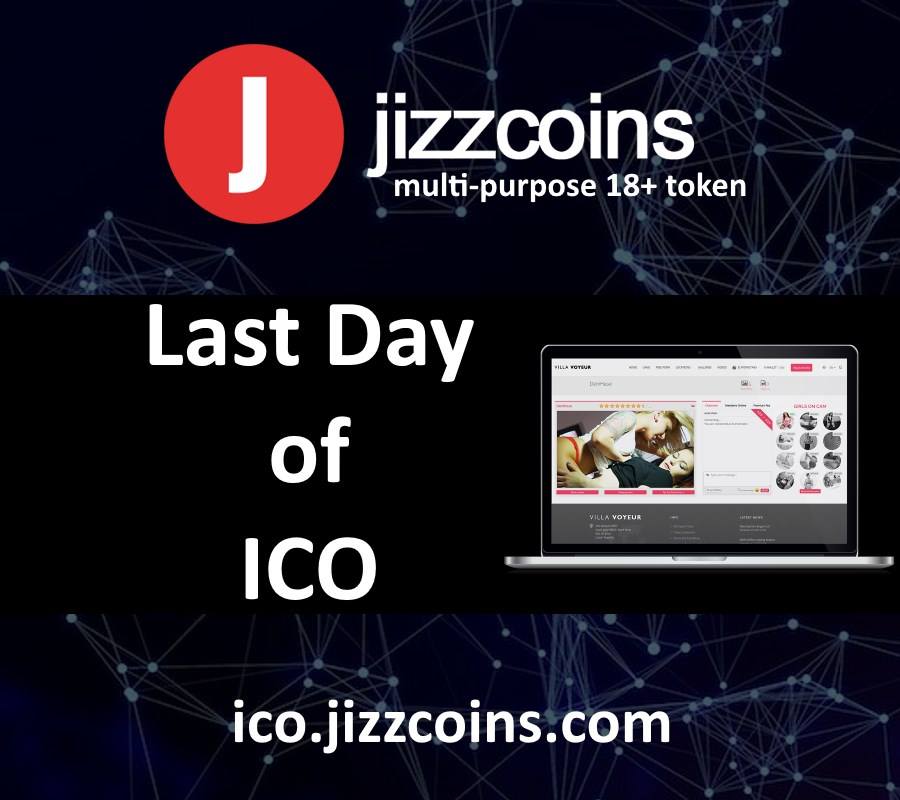 jizzcoins's tweet photo. It's the last day of Jizzcoins #ICO buy your JCN tokens now https://t.co/qwANcjPtXe

#crypto #blockchain #cryptonews https://t.co/jXSY4THRTs