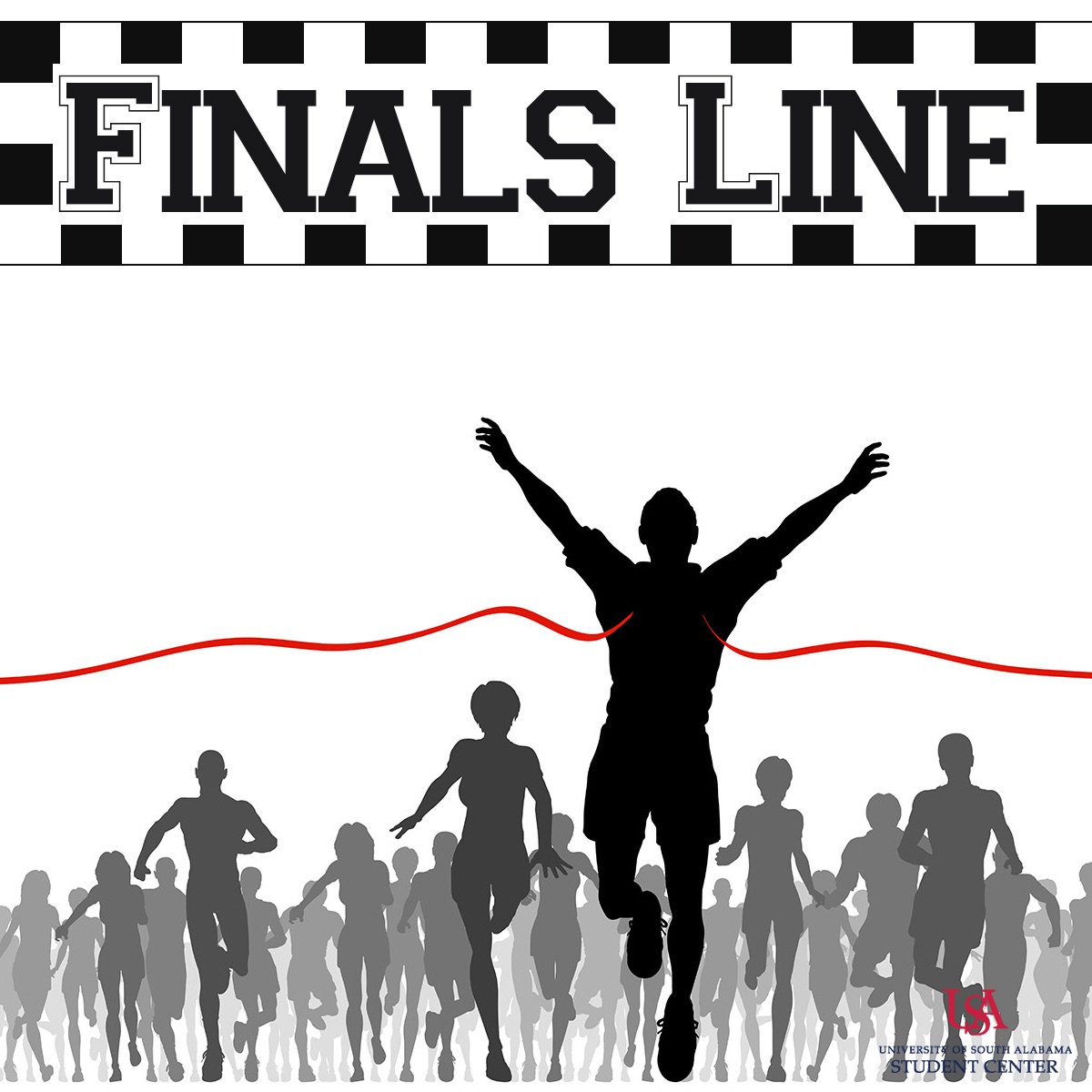 usastudentctr's tweet photo. Finals are almost here! Are you ready to cross the finish line? https://t.co/OQ2YpWENp2