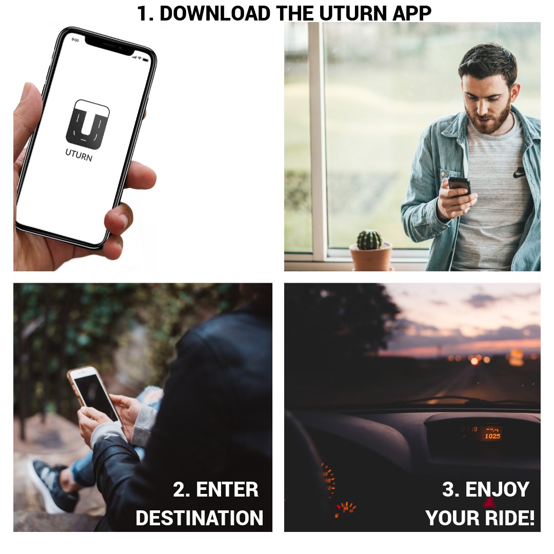 UturnRide's tweet photo. Wanna book a #UTURNRide? Here's how! https://t.co/ysj21azLyF