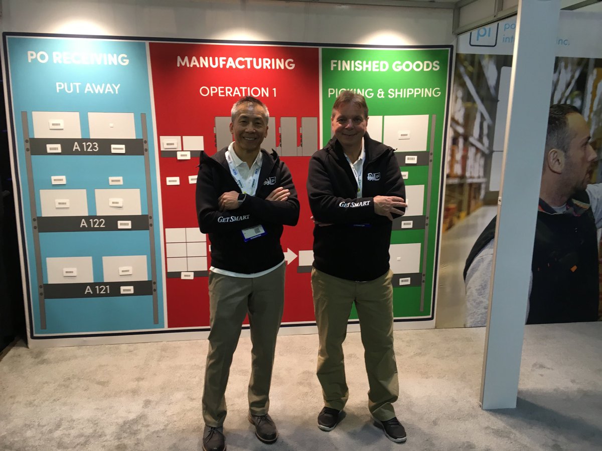 The Get Smart boys at Modex Atlanta - greatest supply chain show on earth!