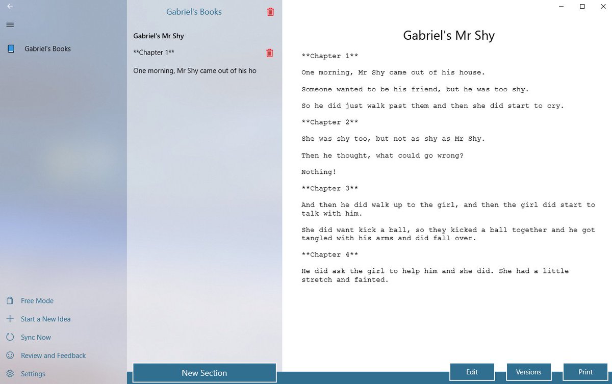 Valley_Software's tweet photo. Being an indie is hard. long hours and sacrifice.
Sometimes, it is utterly beautiful.
My son woke up & crawled onto my lap while I was finishing #EasyWriter #MVP.
I explained I was making an app to help people #write #stories, he wanted to write one.
Now, it's in my screenshots. https://t.co/At2BM8MmIs