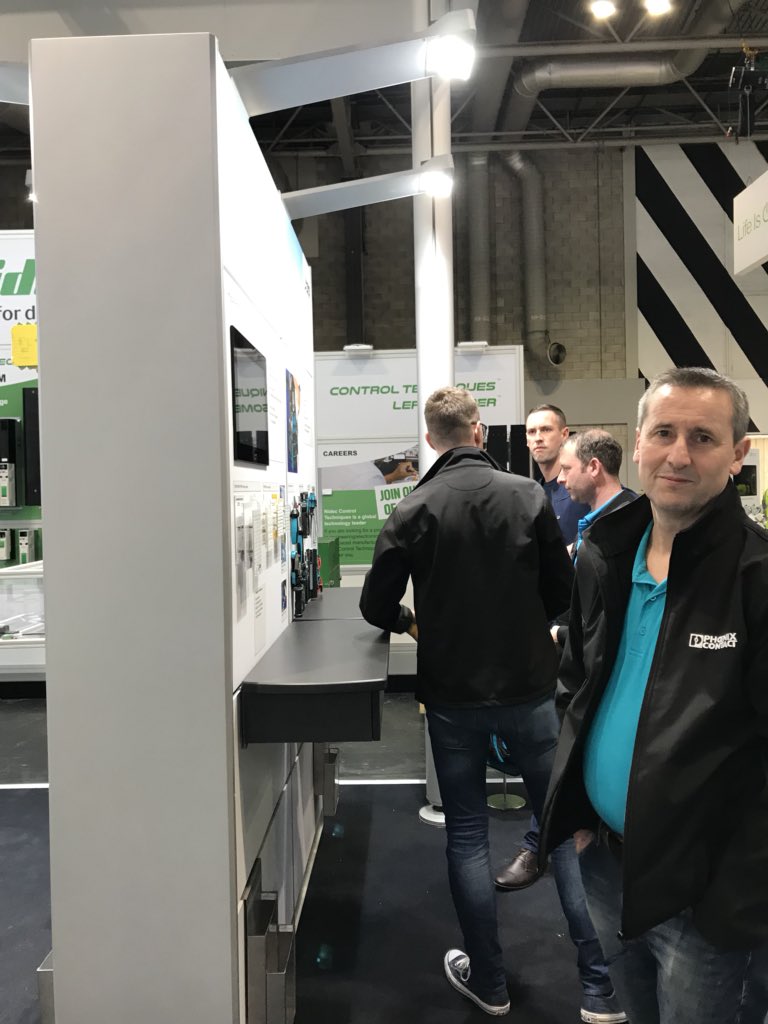 amillspxc's tweet photo. We’ve not even finished building the stand and @pxc_andyneat has some customers 😊👍🏻

Join us on stand D340 at #DrivesAndControls2018 https://t.co/Dy78mrpnIM