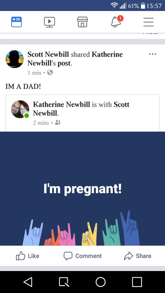 VoicesOfScott's tweet photo. The best news ever! This is so amazing! #Fatherhood #1stKid #PleaseBeAGirl https://t.co/tirQ5llChm