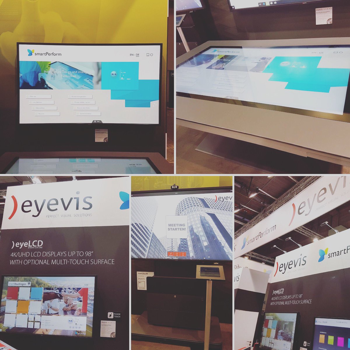 Visit our Booth at the prolight+Sound in Frankfurt in Hall 4.0 Stand C20 #prolightandsound#visitus#frankfurt#event#exhibition#booth#eyevis#presentation#collaboration#interaction#smartperform