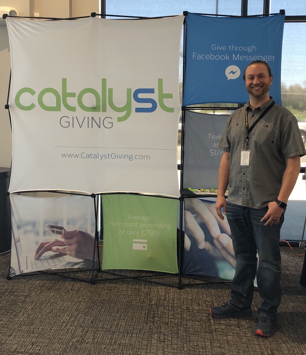 CatalystGiving's tweet image. It’s a beautiful day at Lifepoint Church in Clarksville!  We can’t wait to share all of our digital giving opportunities with you. #TNDC18  #nonprofit #digitalgiving #assembliesofgod