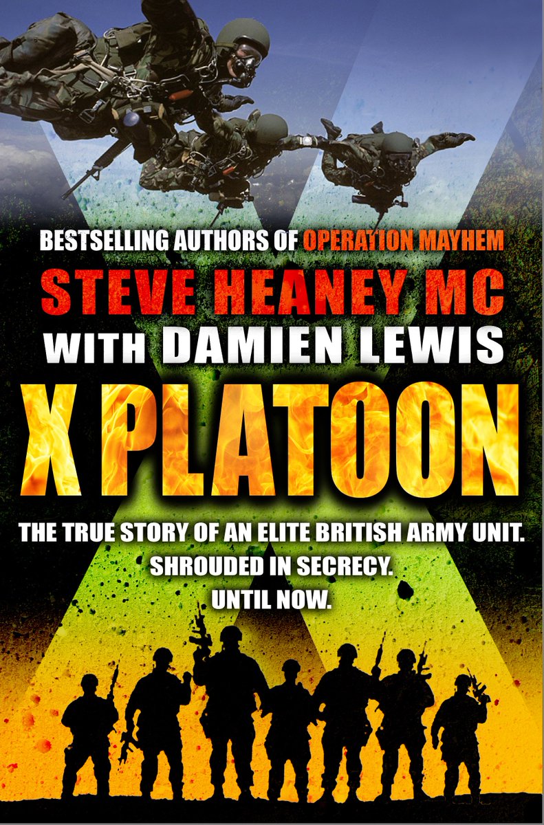 Many thanks to all those who have followed liked and retweeted already thats all you need to do to be in the draw for a personalised signed copy of either book #operationmayhem #xplatoon #pathfinders #airborne