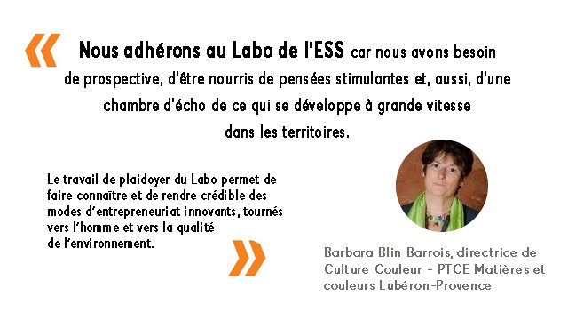 lelabo_ess's tweet photo. La société Culture Couleur, du #PTCE Matières et couleurs Lubéron-Provence, nous explique pourquoi elle a choisi de #RejoindreLeLaboESS en devenant adhérente ! Merci de participer à nos côtés au développement de l’ESS de demain ! 
https://t.co/LZzJVUD7M9 https://t.co/7ZVgPABi2U