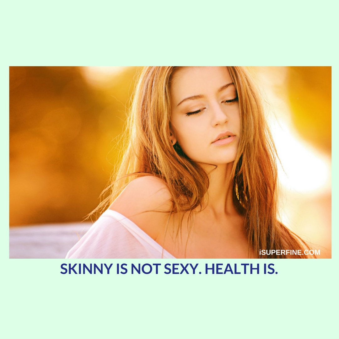 iSuperfineBrand's tweet photo. Skinny Is Not Sexy. #Health Is. #MondayMotivation #Loveyourself https://t.co/L8jHUKU1A1