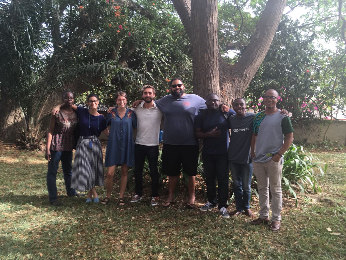 MESTAfrica's tweet photo. 🇬🇭 The #MESTAccra team is growing! We're excited to welcome fellows Isaac Gyimah, Rym Bachouche, and @safolobasa to the team! #MESTMonday #PeopleofMEST #team https://t.co/BIo0vVmXQF