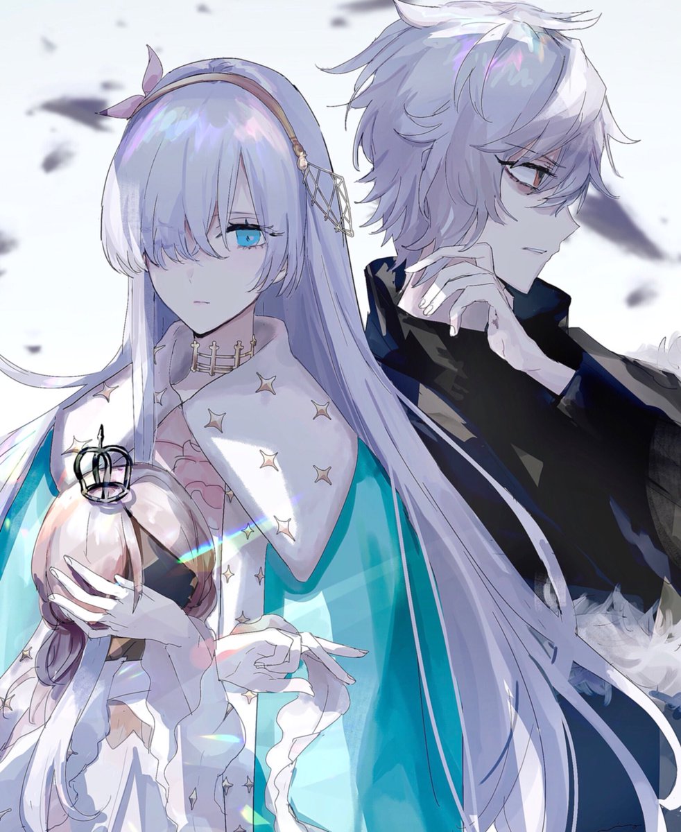 FGO「カドックとアナスタシア #FGO 」|桃のイラスト
