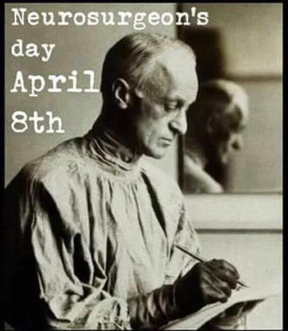 MarioTeo2's tweet photo. World Neurosurgeon’s Day - Dr Harvey Cushing’s birthday 8 April, father of Neurosurgery https://t.co/kCLMfEzUaX