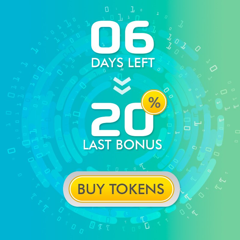 truegameSRL's tweet photo. Last week of the Pre-sale stage 3 has started! This is the last Pre-sale stage and the last opportunity to get the bonus 🎁

Don't miss your chance to get 20% bonus when buying #Truegame tokens! Only 6 days left ⏱ https://t.co/LZHwB6B5GN
