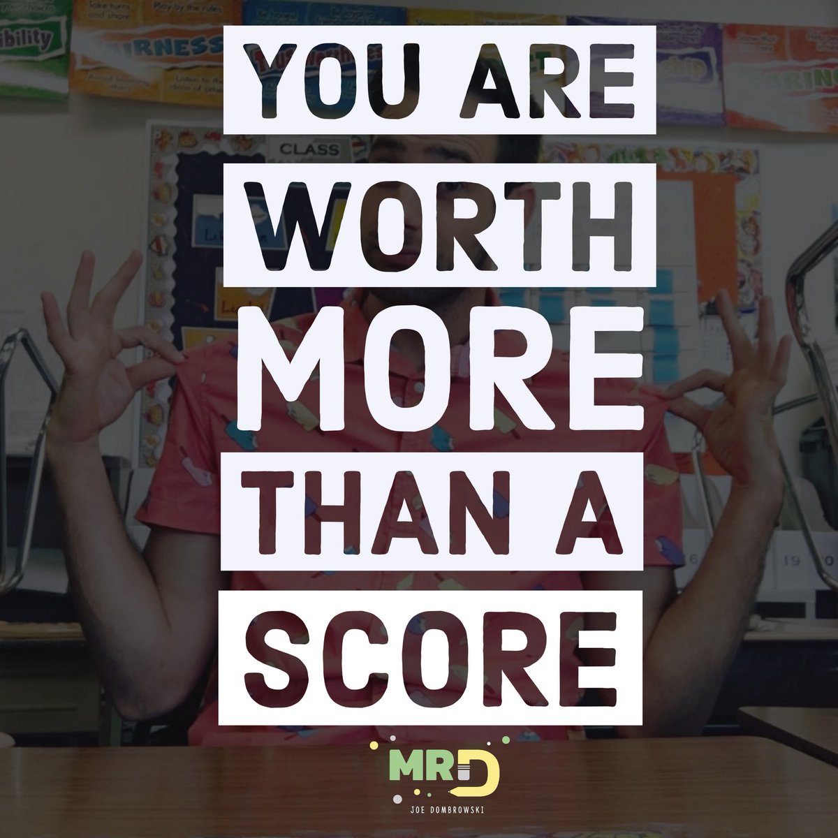 joe_dombrowski_'s tweet photo. In the wake of it being state testing season across the U.S, here is my unsolicited two cents. Can I get a 🙌🏻?   
#iteachtoo #teachersmakeadifference https://t.co/dh78NPaMas
