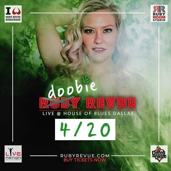 The temperature is steady rising!  This is going to be all the way 🔥🔥🔥🔥🔥🔥! Come check out Sissy Sweets and the entire Ruby Revue for the first time ever Doobie Revue!

Tickets at hob.com.
📸 by @burlescophotography !