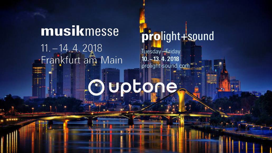 uptone_pl's tweet photo. Będziemy! :) @musikmesse @pls_frankfurt #musikmesse2018 #prolightsound2018 #frankfurtammain #uptone https://t.co/Yej3wLkoq2