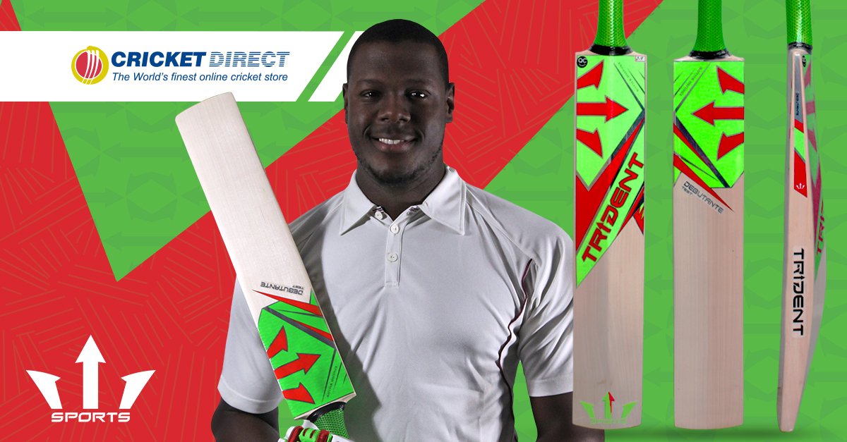 CricketDirect's tweet photo. Look out for some fireworks from Carlos Braithwaite "Ricky" (@TridentSportsX). Representing the Sunrisers Hyderabad in this year IPL.  Get 10% off Tridents Cricket with code: TRID10 Offer ends 14/04/18 
#TridentSportsX #Ricky #SRHvRR
https://t.co/VAl2ghnCup https://t.co/Oh25G83A11