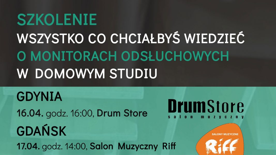 uptone_pl's tweet photo. W imieniu firmy #KonsbudAudio, zapraszamy na prezentacje i szkolenia monitorów odsłuchowych @Genelec , które odbędą się 16 i 17 kwietnia 2018 w #Gdynia i #Gdansk. Wstęp free! https://t.co/92VnOzdG86 https://t.co/1deDyDZVM0