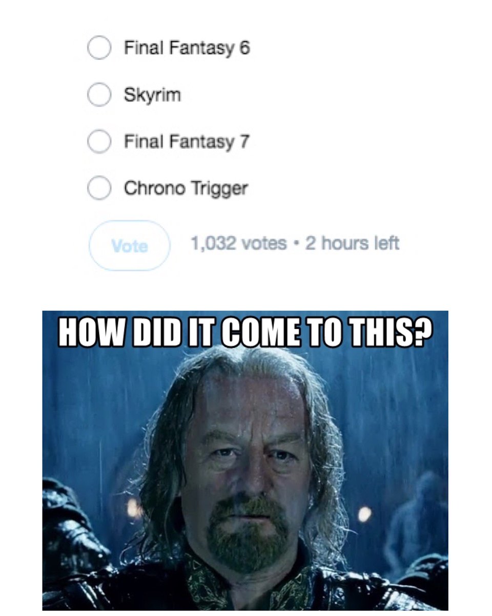unclejeet's tweet photo. #bestRPGever #darkesttimeline
Vote here on @Bhaal_Spawn's Twitter. As if anything matters at all anymore.
https://t.co/RWyX6Jlntd https://t.co/U6nj0fTvDc