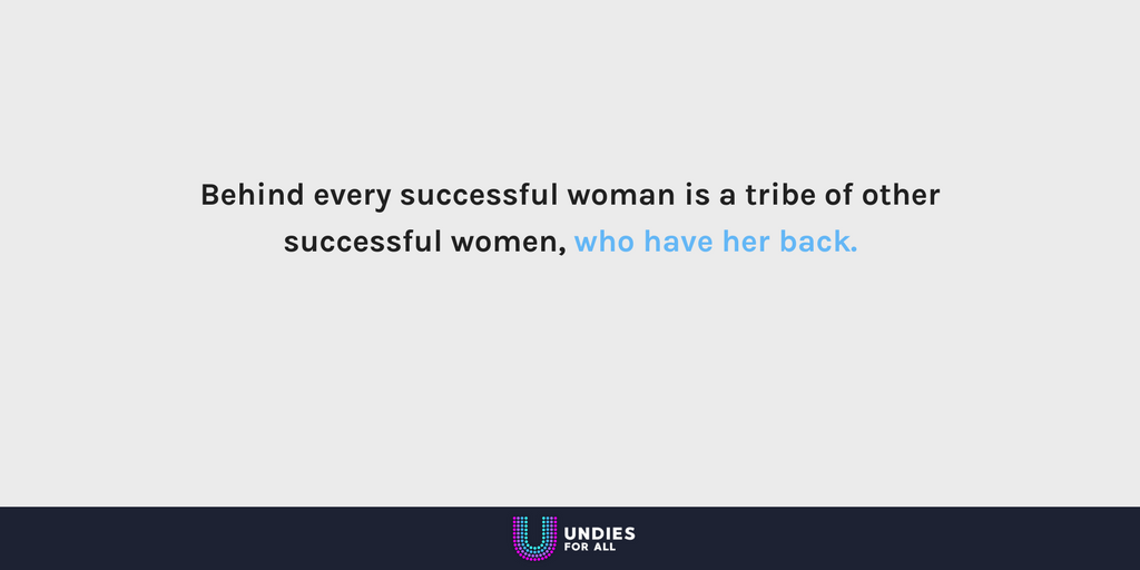 UndiesForAll's tweet photo. Happy Monday! As women, we must stick together to provide confidence for each other. By donating new underwear to women facing homelessness and overcoming other challenges in their lives you aid in having their backs.🤝🎀 #UndiesForAll #GiveDignity #NonProfit #GiveUndies https://t.co/LlKrPGEZbu