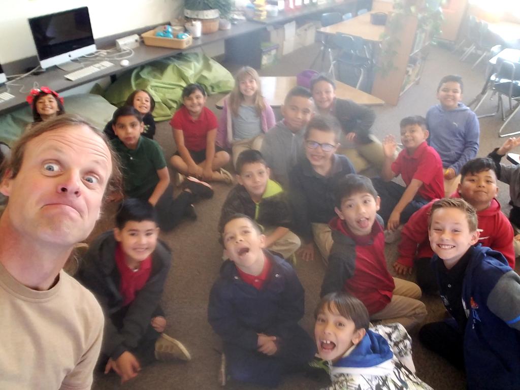 andysclass's tweet photo. We are back! Spring break is done and the learning has begun. #weareNES https://t.co/oiJQBObqUw