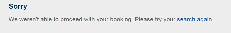 martycraze's tweet photo. @ExpediaUK hi, trying to book car hire your website &amp; keep getting this error, help please :-) https://t.co/zHJlE7mMgM