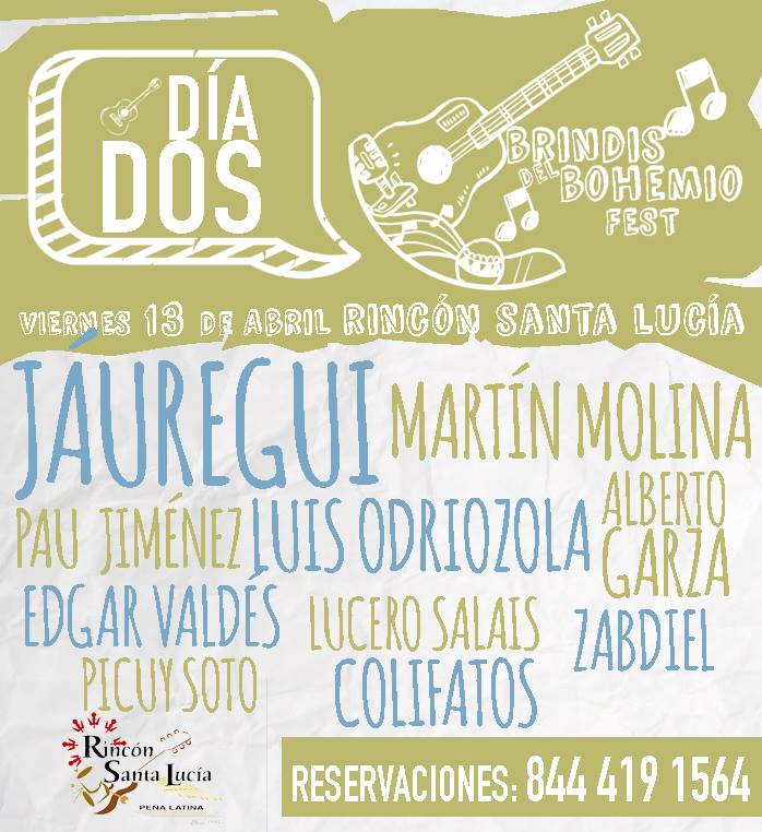 jaureguimusic's tweet photo. Este viernes 13/04 Nos vemos en #Saltillo para el Festival #BBF en @RincnSantaLucia Necesitamos de tu combustible para encender el fuego! Acá toda la información del evento: https://t.co/SvL3Uccxad https://t.co/ucCiv538ST