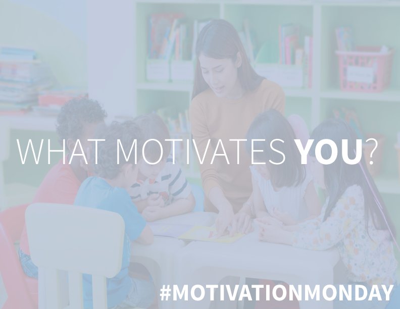 Educators - what motivates you to teach and inspire? How do you stay motivated during slumps in the year? #MondayMotivation #edchat