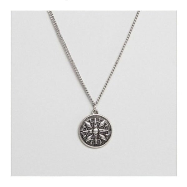 _IconBrand's tweet photo. Burnished Silver Necklace With Compass Pendant ASOS Exclusive: https://t.co/0NMpw0p7TU https://t.co/WWcS6vyOIX