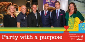 Don't forget to join us Wednesday, April 18, 2018, at the Orlando Science Center for a Party with a Purpose as Orlando magazine hosts the year’s premier event for anyone and everyone looking to get involved and give back.  
Tickets are now on sale generocityorlando.com