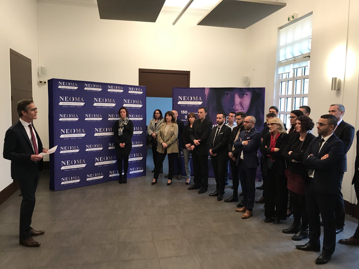 NEOMAbs's tweet photo. Manager, cela s’apprend et c’est passionnant !
#ObjectifManager va vous permettre d’acquérir une connaissance large des enjeux de l’entreprise, de développer votre culture générale, de mieux vous connaître, de prendre de la hauteur et de créer un réseau. @NicolasGomart #Matmut https://t.co/5g0sPHzM3J