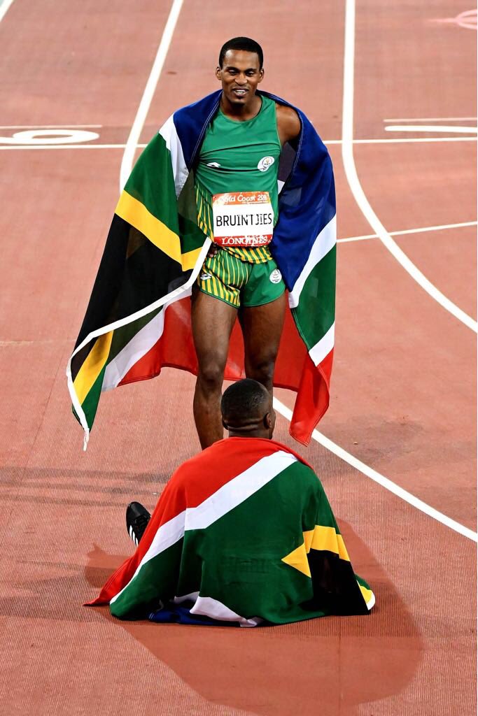 Akani Simbine tweet media