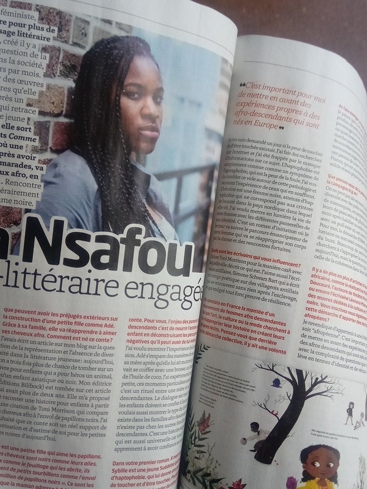 mrsxroots's tweet photo. Okay j'ai une double page dans le numéro d'avril @AminaMagazine, j'étais pas prête https://t.co/yTP9x9mSPC
