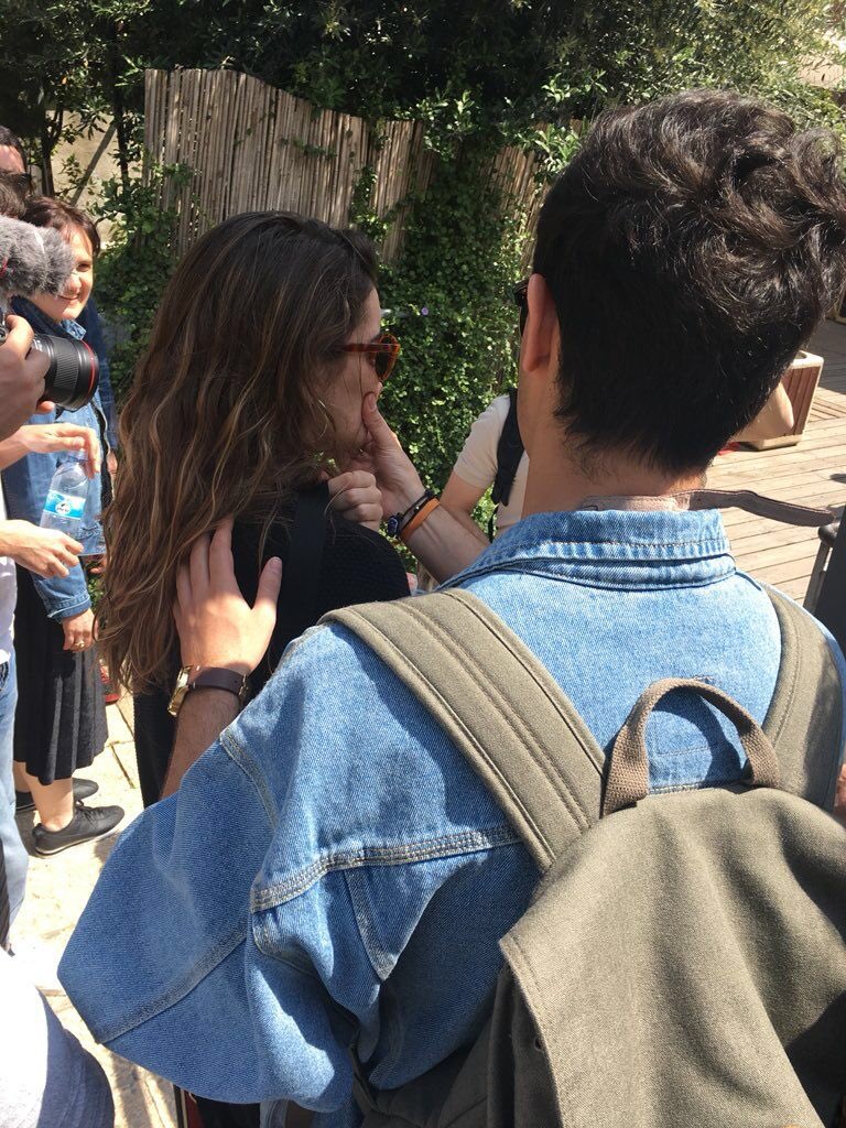 AmaiaRomeroES's tweet photo. ~ @Amaia_ot2017 y @Alfred_ot2017 hoy en Tel Aviv. 🥀💐 https://t.co/i9HvXx0PFl