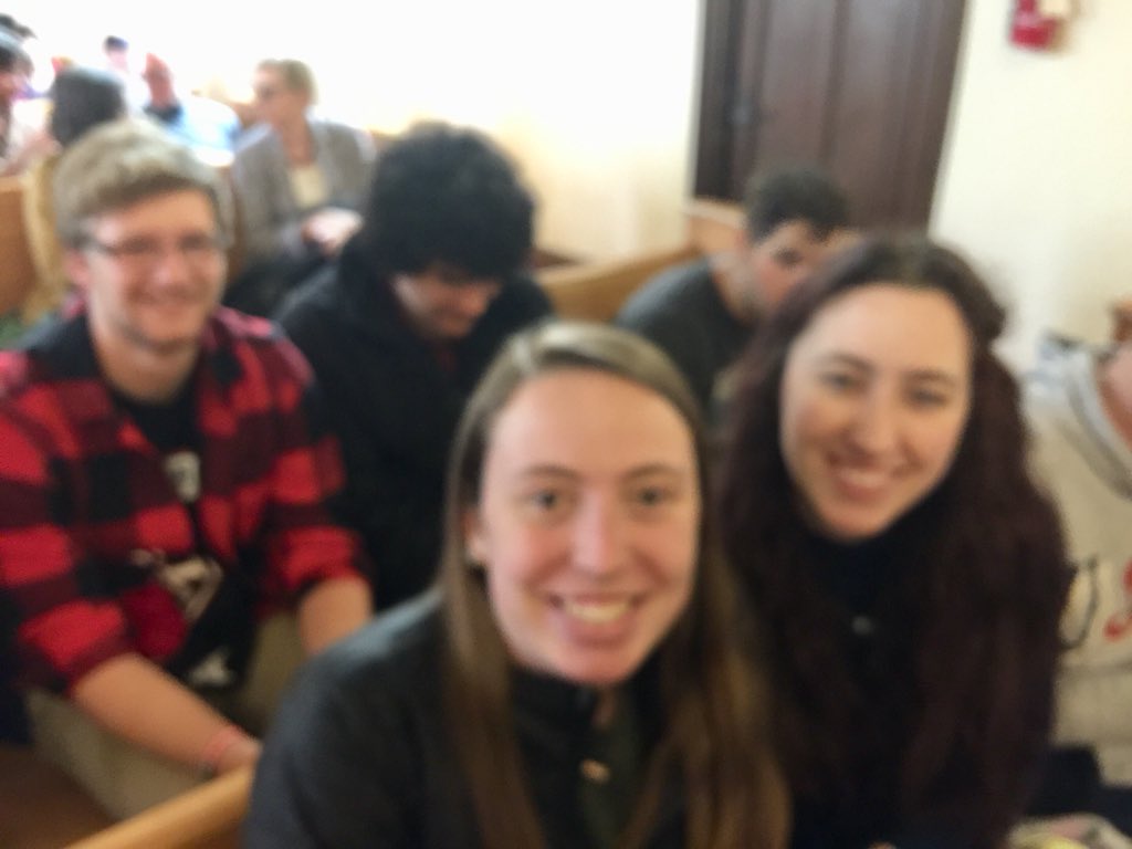 LeaderLouise's tweet photo. Lockheed Martin Leadership Institute students all waiting to hear from President Crawford. #MUEngLdrInst @miamiuniversity @PresGreg @RenateJCrawford https://t.co/RG3g2BxQ52