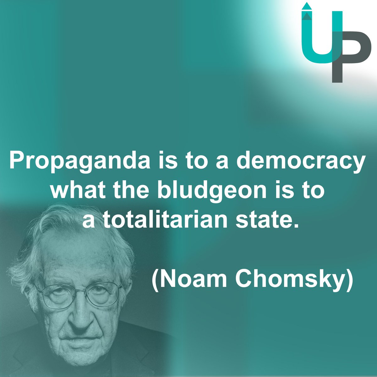 urb_prod's tweet photo. Sadly, some political actors does not want to convince people by rational arguments, but with emotions and hatered. #NoamChomsky #philosophy #democracy #propaganda #totalitarian #election #politics #people #hatered #value #humanity #society #sociology https://t.co/EFgKr49jDM