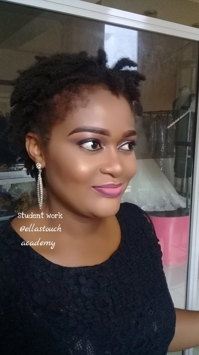 Ellastouch's tweet photo. Makeup done by student her dearly self todayπ ππ@olorikoncepts
We are getting there hon.God bless you with speed ππ€#personalmakeup#stilllearning #makeuptutorial #ellastouchstudent #makeclass #phmuaπππππ― #muainph #photooftheday #like4like #getaskill @ellastouchacademy https://t.co/bcQa7kaBbG