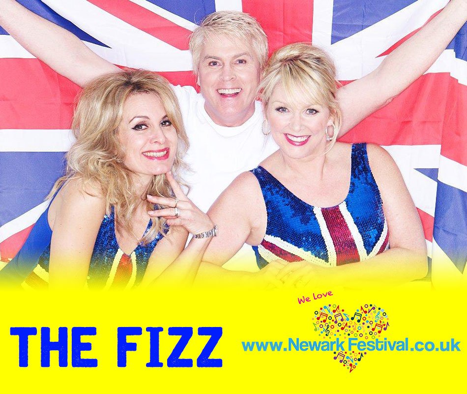 Don't miss out on seeing @TheFizzCMJB ( <a href="/Cherylbaker/">Cheryl Baker 💙</a>, <a href="/mikenolanfizz/">Mike Nolan.</a> and <a href="/JayAstonC/">Jay Aston</a>)   perform at Newark Festival on Saturday 16 June alongside our amazing line-up! Get your tickets from newarkfestival.co.uk/saturday/
<a href="/martiofficial/">Marti Pellow</a> 
<a href="/kimwilde/">Kim Wilde👽</a> 
Go West
<a href="/NickHeyward/">Nick Heyward 🪁</a> 
<a href="/Limahl_Official/">Limahl_Official</a>