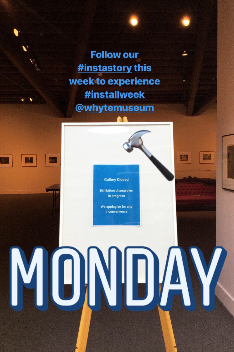 whytemuseum's tweet image. Follow us over on #Instagram (@ whytemuseum) to experience #InstallWeek with us ! #museuminstall