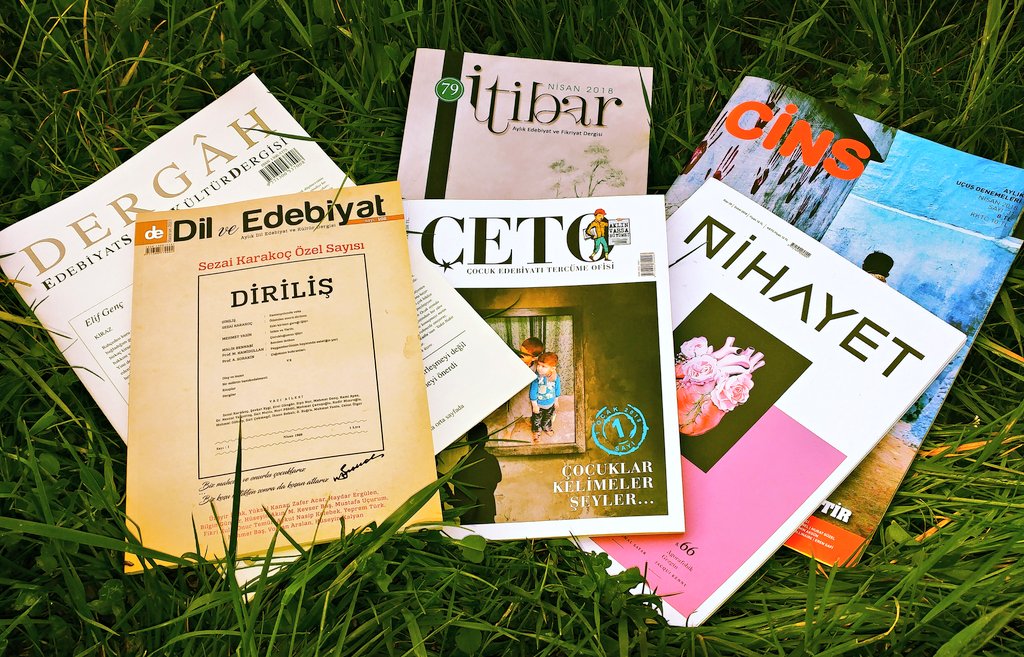 1001kelime's tweet photo. Bazı dergiler çok güzel ...

---------
#bazıdergilerçokgüzel
#itibardergisi #dergahdergisi #dilveedebiyatdergisi #çeto #nihayetdergi #cinsdergi #cins #itibar #dergah #diledebiyat #nihayet @NihayetDergi @itibardergi @CinsDergi @dilveedebiyatdr @dergahdergi https://t.co/7khZdfxrYY