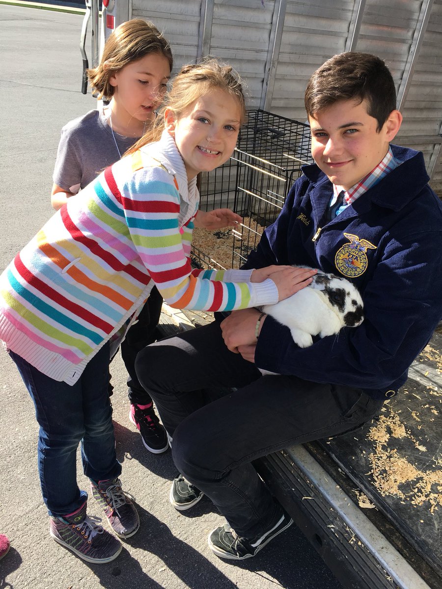CCESCoyotes's tweet photo. Third grade students learn about the โFood for Americaโ a program presented by SHS FFA. #foodforamerica #FFA #SHS #CCESleaders https://t.co/UzsF0ppOwd