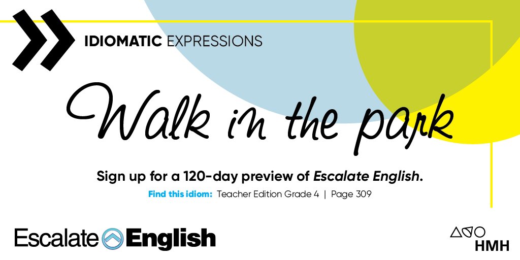 TheTeacherRoom's tweet photo. Encourage your students to celebrate #NationalLibraryWeek with a five-day focus on idioms! For today's phrase, ask your class to use context clues and an idiom dictionary to decipher the meaning. Sign up to get more #biliteracy tools for #ELs here:  https://t.co/7N2l6bHLgS https://t.co/XSK2hiFbBO
