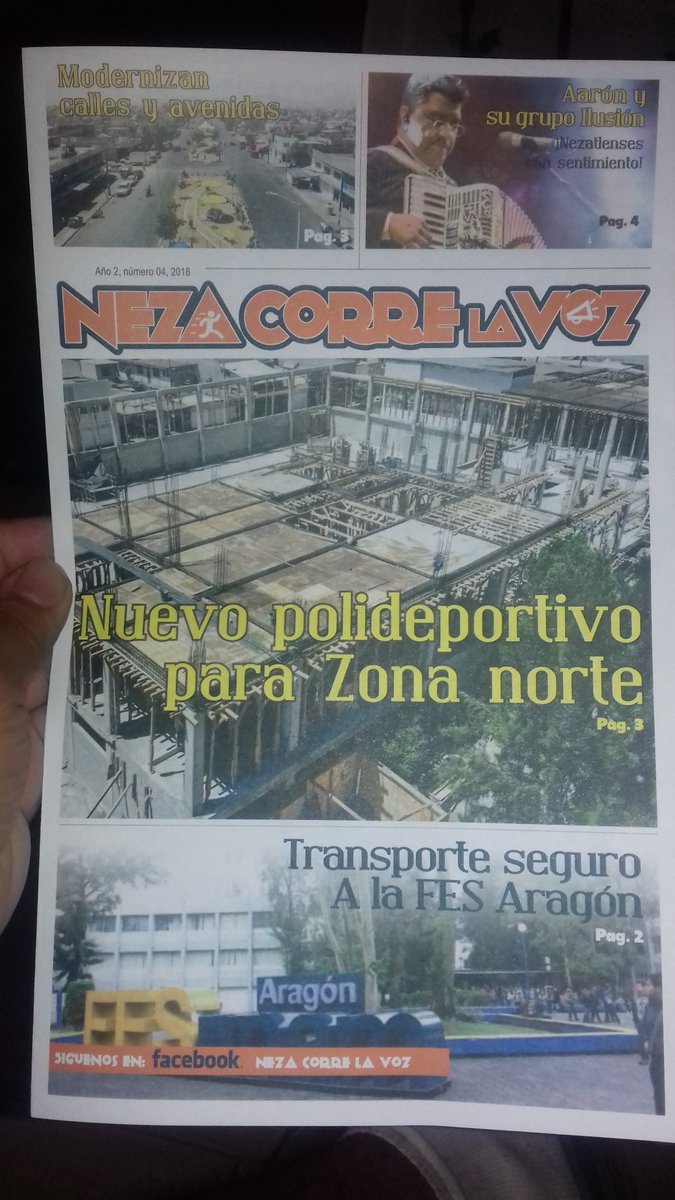 YoSoy_Neza's tweet photo. ¿Por qué todos los lunes llega a la puerta de mi casa este chayotero periódico #Neza Corre la Voz? ¿Será que @JuanHugoNeza está detrás de estas impresiones? ¿Así se gastan el dinero de Comunicación Social, @GobNeza? 

Las notas ni siquiera traen firma de autor. Pobre #Neza. https://t.co/C8bdHQSOtU