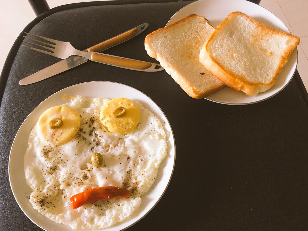 biggrenade's tweet photo. Even the eggs are sad why i have started dieting ☹️ !!!
#PowerDiet https://t.co/74BKQgBQdj
