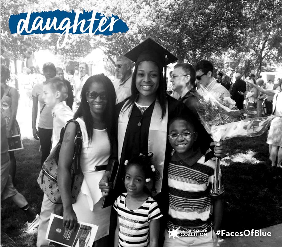 After being misdiagnosed, Amber's mom eventally heard #coloncancer. As a mom she did her best to live a normal life for her 3 kids until she passed away last Sept. Amber tells a special #facesofblue for #minoritycancerweek. coloncancercoalition.org…/faces-of-blue-amber-nee…/